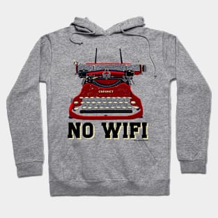 Typewriter No Wifi Hoodie